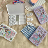 Estuche para lentes de contacto de colores SweetHeart Girl